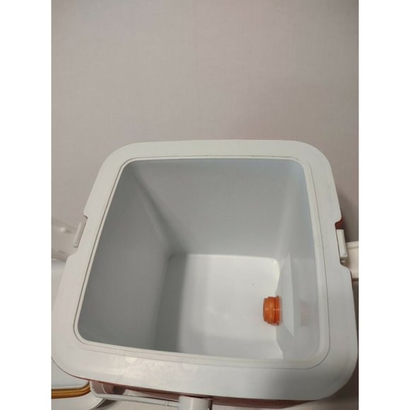Vintage Igloo Snowflake Water Cooler Jug Ice Chest Square 1 Gallon Spout Red - Picture 8 of 9